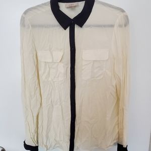 Loft medium see through blouse